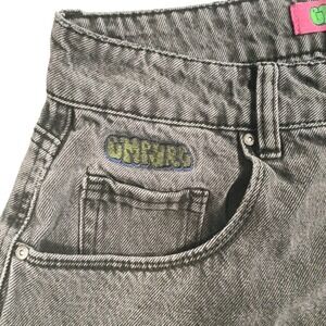 Empyre Jeans Women's 7‎ Black Tori Barrel Carpenter Baggy Skater Y2K (29x31)